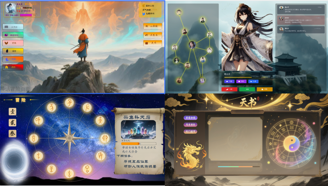 神话游戏项目
